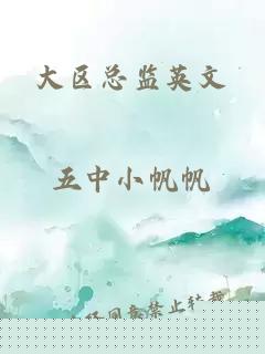 大区总监英文