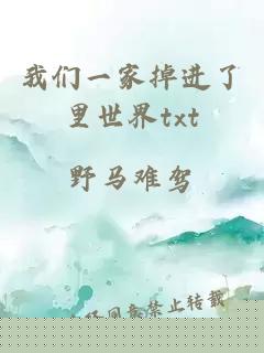 我们一家掉进了里世界txt